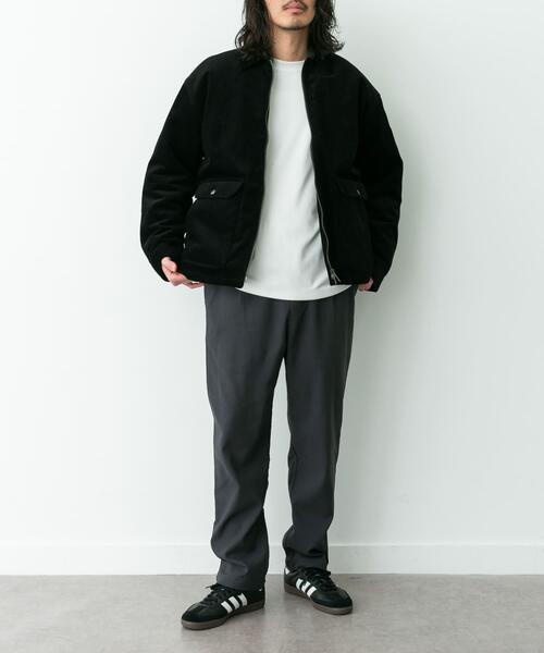 URBAN RESEARCH Sonny Label パンツ 裏起毛スリムイージーテーパード