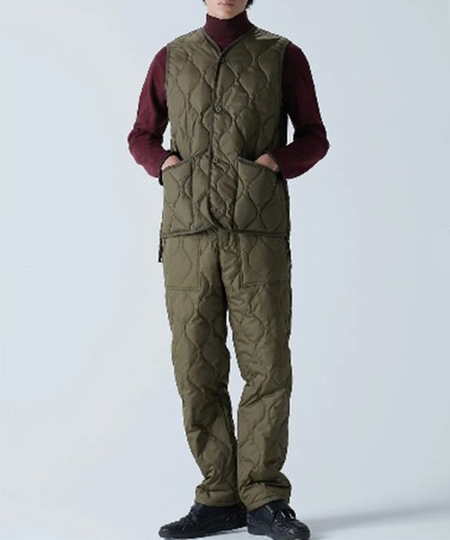 「TAION」 イージーパンツ MEDIUM ブラック メンズ_画像3