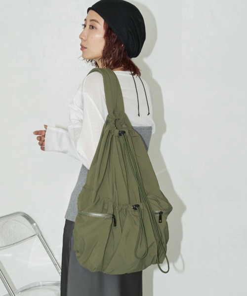 「Auntie Rosa Holiday」 リュック FREE ベージュ レディース_画像6