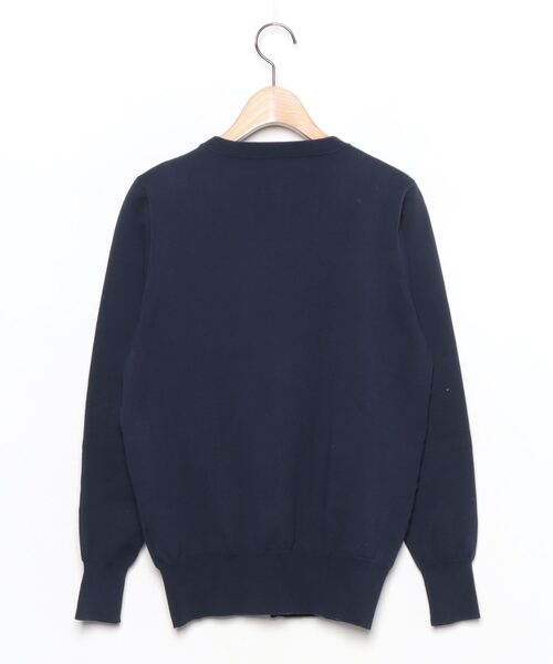 HYKE（ハイク） ニットカーディガン 1 ネイビー レディース : ZOZOTOWN