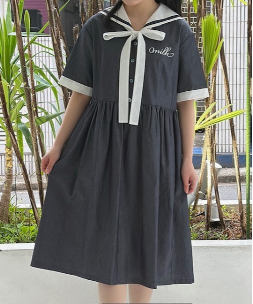MILK（ミルク） シャツワンピース Sailor シャツ ワンピース