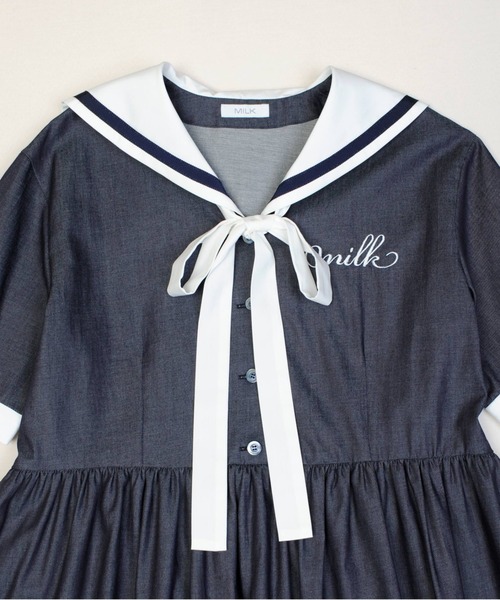 MILK（ミルク） シャツワンピース Sailor シャツ ワンピース