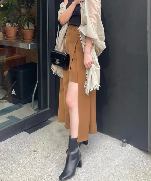 新品未使用 anuans キュロット MEDIUM ベージュ レディース anuans（アニュアンス） キュロット MEDIUM キャメル レディース