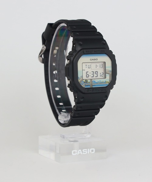 G-SHOCK 腕時計 葛飾北斎「深川万年橋下」 / 5600シリーズ DW