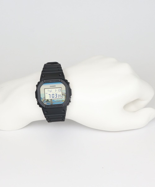 G-SHOCK 腕時計 葛飾北斎「深川万年橋下」 / 5600シリーズ DW