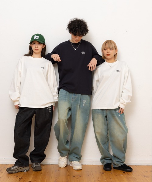 kaoyorinakami tシャツ 9face longsleevetee / ナインフェイスロング