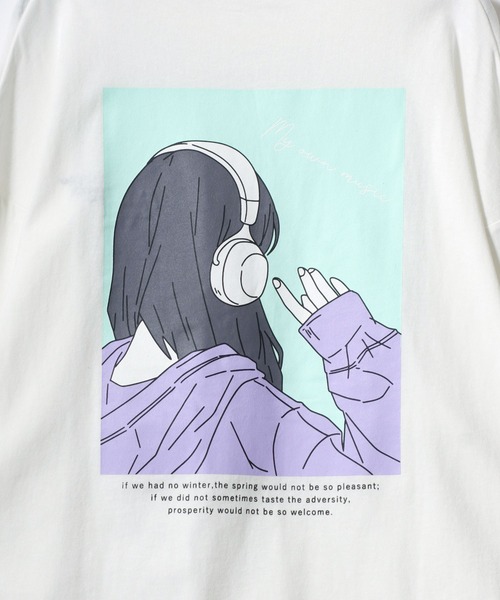 「SITRY」 長袖Tシャツ M ブラック系その他2 メンズ_画像6