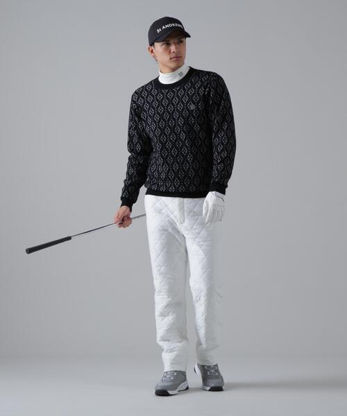 St ANDREWS パンツ 「St ANDREWS」ロゴピンソニック中綿パンツ (MENS
