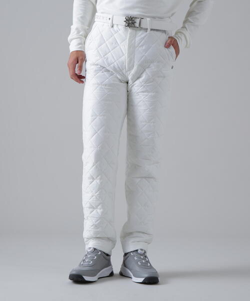 St ANDREWS パンツ 「St ANDREWS」ロゴピンソニック中綿パンツ (MENS