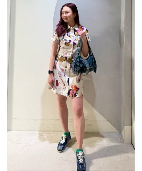 Desigual（デシグアル） パーティードレス ワンピース 半袖 花柄 