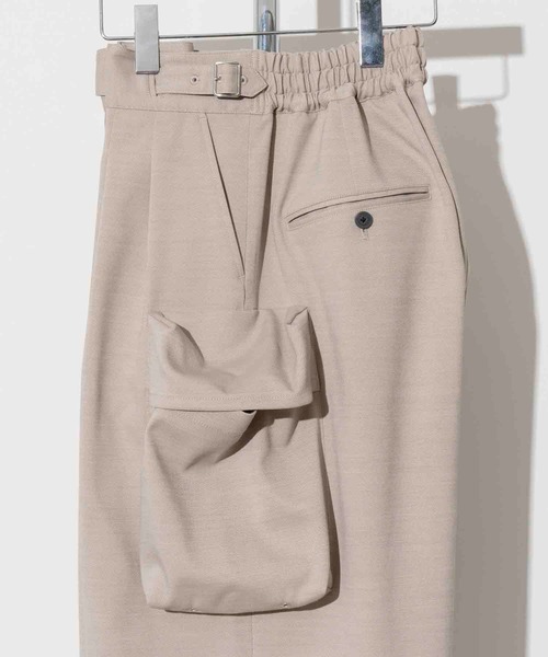 「MAISON SPECIAL」 カーゴパンツ 0 ブラック メンズ_画像6