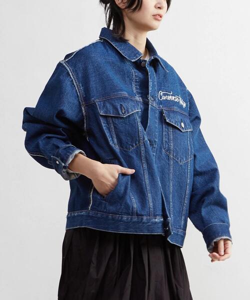 CONVERSE TOKYO デニムジャケット gジャン DENIM SWITCHING JACKET