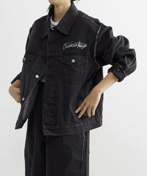 CONVERSE TOKYO デニムジャケット gジャン DENIM SWITCHING JACKET