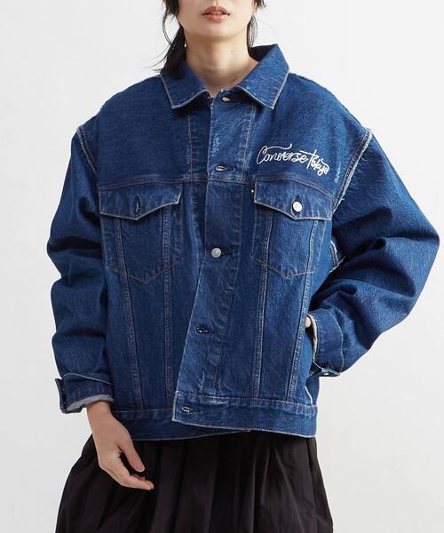 CONVERSE TOKYO デニムジャケット gジャン DENIM SWITCHING JACKET