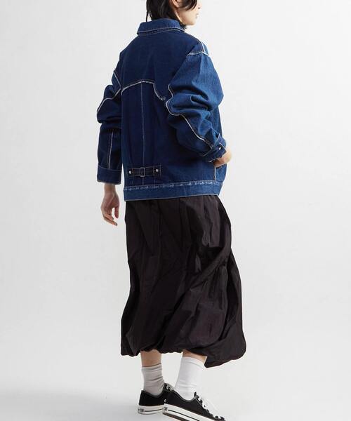 ▪️CONVERSE TOKYO ボリュームスリーブジャケット 新品未使用タグ付き CONVERSE TOKYO×KURO 別注DENIM JACKET】22日より発売開始 ジャケット・アウター
