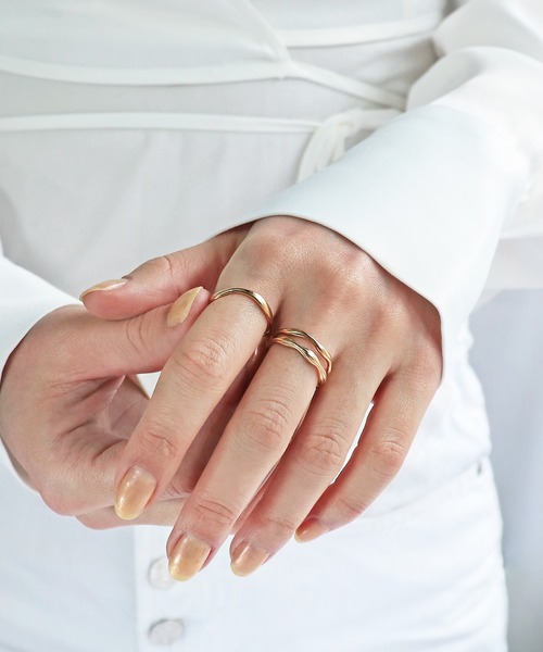 「NOIR DE POUPEE」 リング #13 ゴールド レディース_画像2