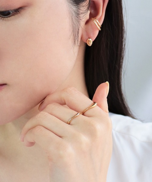 「NOIR DE POUPEE」 リング #13 ゴールド レディース_画像3