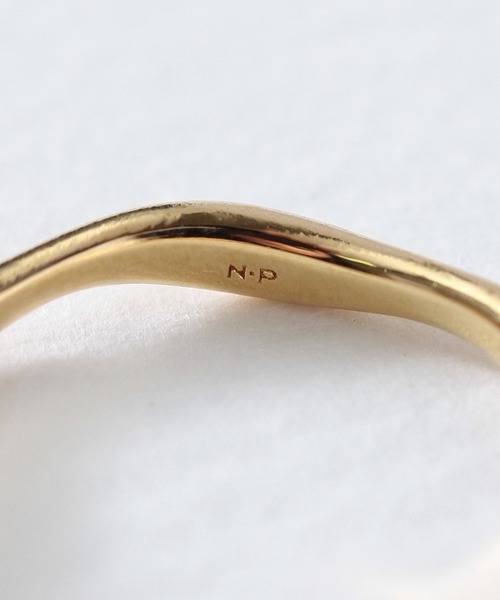 「NOIR DE POUPEE」 リング #13 ゴールド レディース_画像4