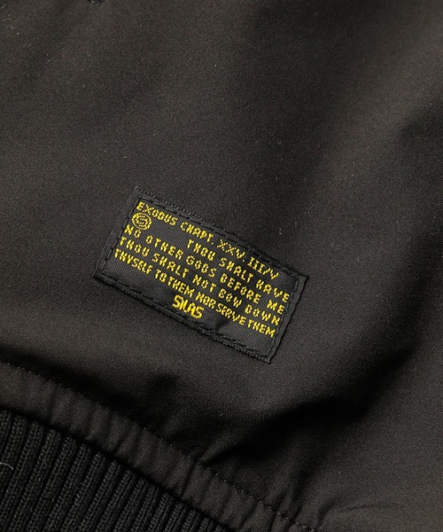 「SILAS」 ブルゾン M ブラック メンズ_画像6