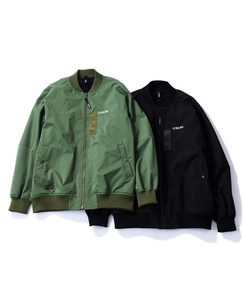 「SILAS」 ブルゾン M ブラック メンズ_画像9