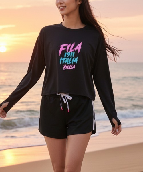 4 点 Fila 水陸 両用 水着 FILA フィラ 水着 FILA フィラ レディースT