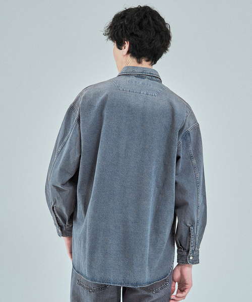 LE JEAN DE ÉDIFICE ダークブルー デニムジャケット EDIFICE（エディフィス） デニムジャケット gジャン LE JEAN DE