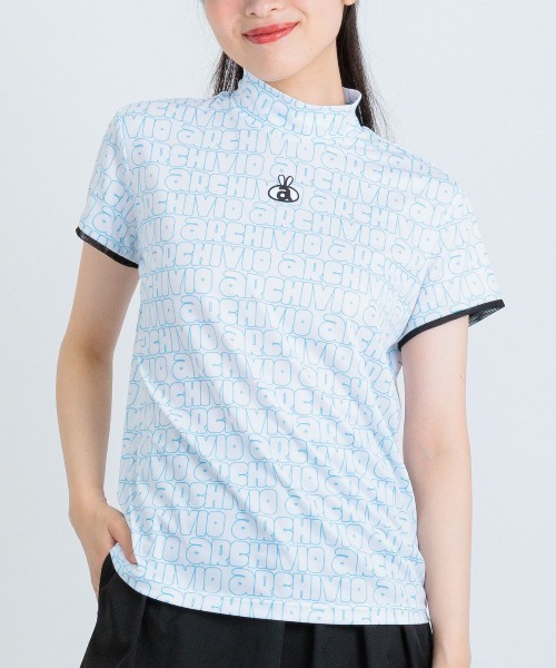 archivio（アルチビオ） tシャツ 「LADIES」UV速乾総ロゴプルオーバー