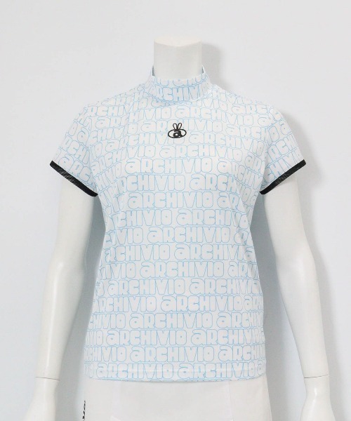 archivio（アルチビオ） tシャツ 「LADIES」UV速乾総ロゴプルオーバー