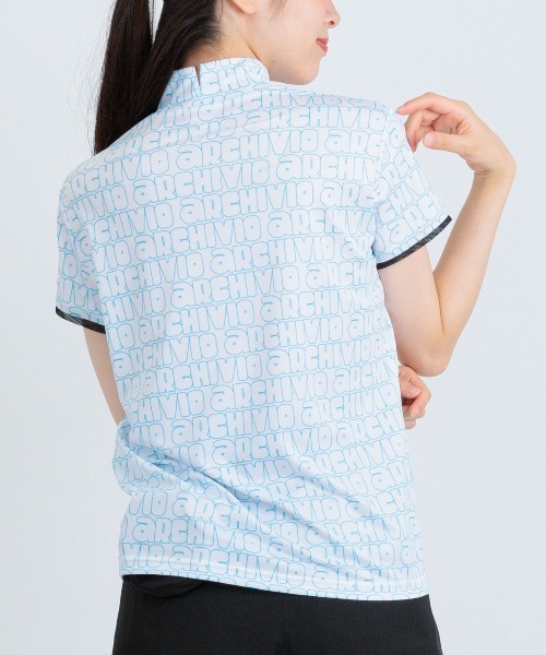 archivio（アルチビオ） tシャツ 「LADIES」UV速乾総ロゴプルオーバー