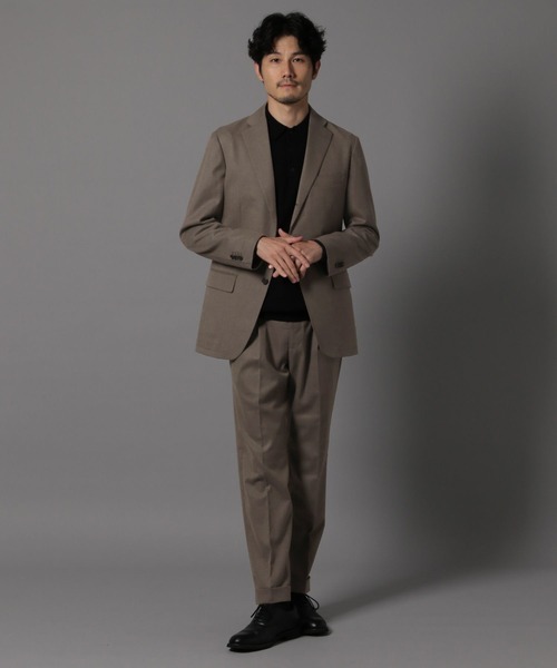 「GLOBAL WORK」 長袖ニット LARGE ライトベージュ メンズ_画像4