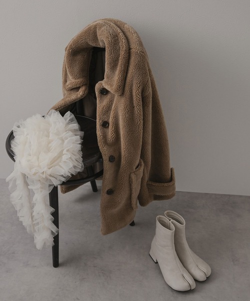 「rectangle」 ジャケット FREE モカ レディース_画像6