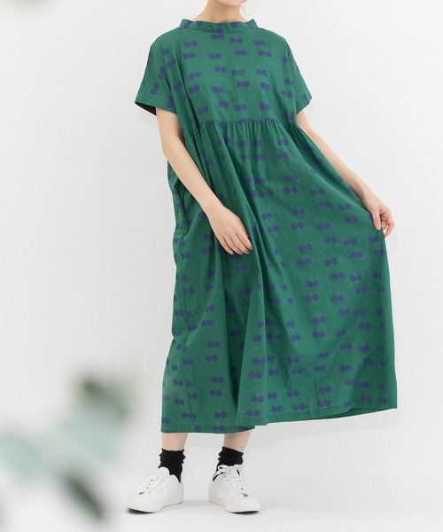 ♬.*゜はぎさん様ご売約→【美品】nop de nod リネンコットンワンピース nop de nod（ノップドゥノッド） ワンピース リネンコットンダブル