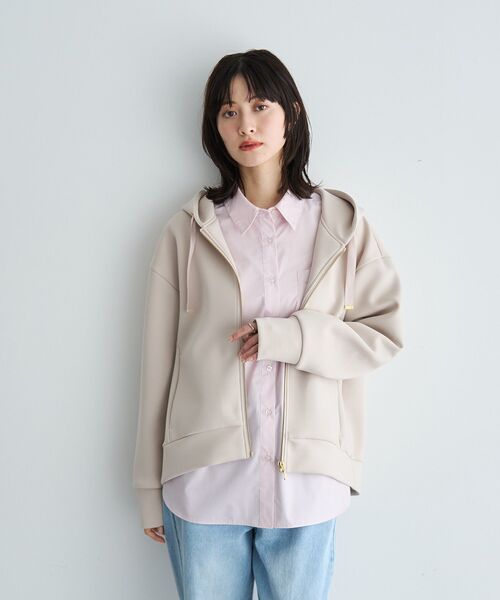 YECCA VECCA（イェッカヴェッカ） ブルゾン アウター バックプリーツ 