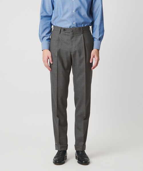 ユナイテッドアローズ パンツ ボトムス スラックス センタープレス メンズ 48サイズ グレー UNITED ARROWS UNITED ARROWS（ユナイテッドアローズ） スラックス トロピカル