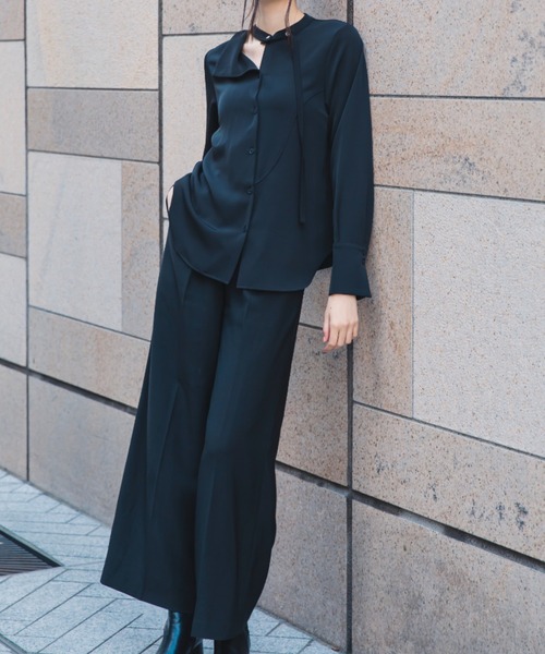「LEANN MOMENT」 長袖シャツ フリー ホワイト レディース_画像6