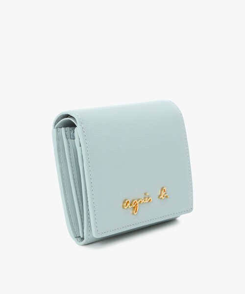 二つ折り財布 財布 レザー 二つ折り ウォレット ”City” ZAW07-01 レディースの画像