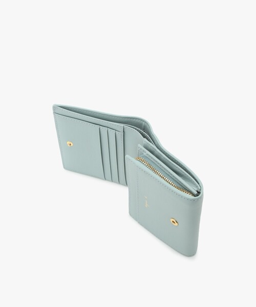 agnes b.（アニエスベー） 財布 レザー 二つ折り ウォレット ”City