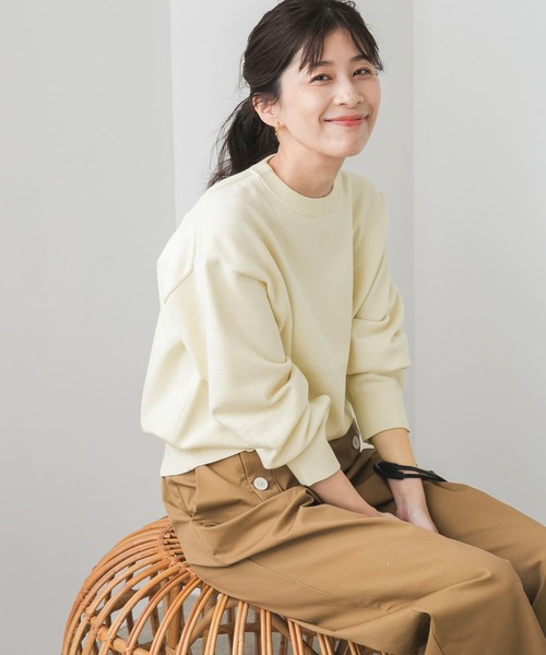 「URBAN RESEARCH DOORS」 長袖ニット MEDIUM ベージュ レディース_画像5