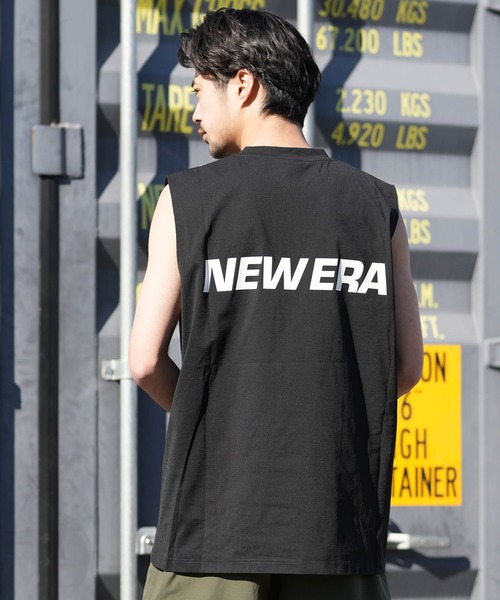 NEW ERA ブラック水着 MEDIUM　水陸両用 NEW ERA（ニューエラ） ラッシュガード 水着 ラッシュガード タンク