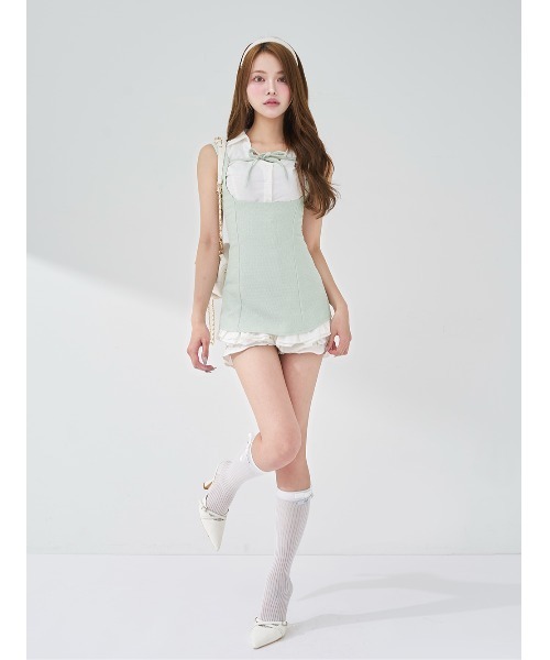 a*a様 ♡ ダーリッチ Darich ♡ クラシカルドッキングフリルミニワンピ クラシカルドッキングフリルミニワンピース – Darich