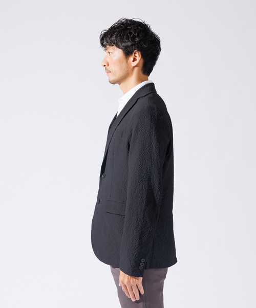 「ABAHOUSE GRAY」 セットアップ 44 ネイビー メンズの画像