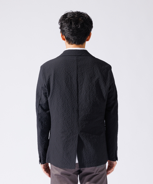 「ABAHOUSE GRAY」 セットアップ 44 ネイビー メンズの画像