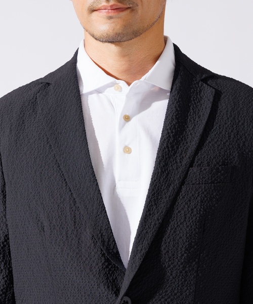 「ABAHOUSE GRAY」 セットアップ 44 ネイビー メンズの画像