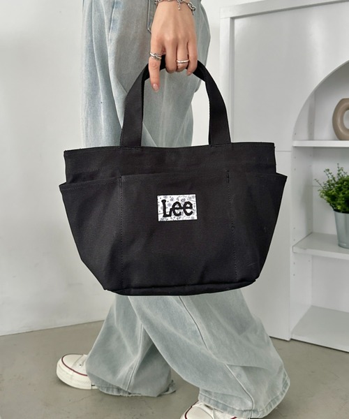 Lee（リー） トートバッグ Lee/バンダナ柄 ロゴプリント 3ポケット