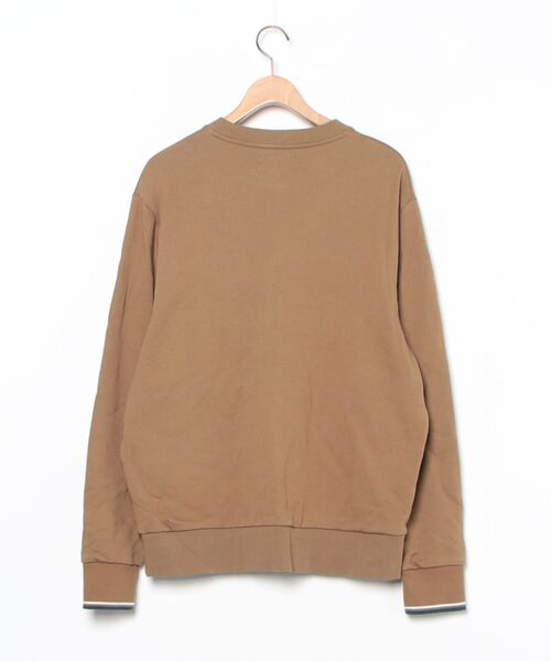 「FRED PERRY」 スウェットカットソー X-LARGE キャメル レディースの画像