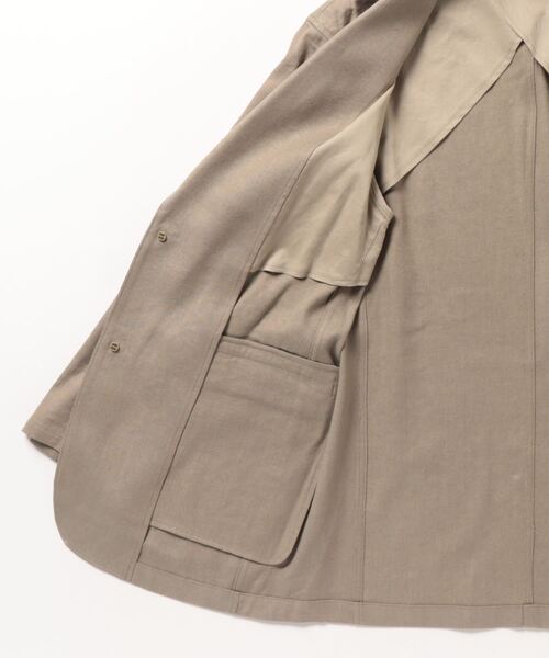 「Steven Alan」 テーラードジャケット 3 ベージュ メンズの画像