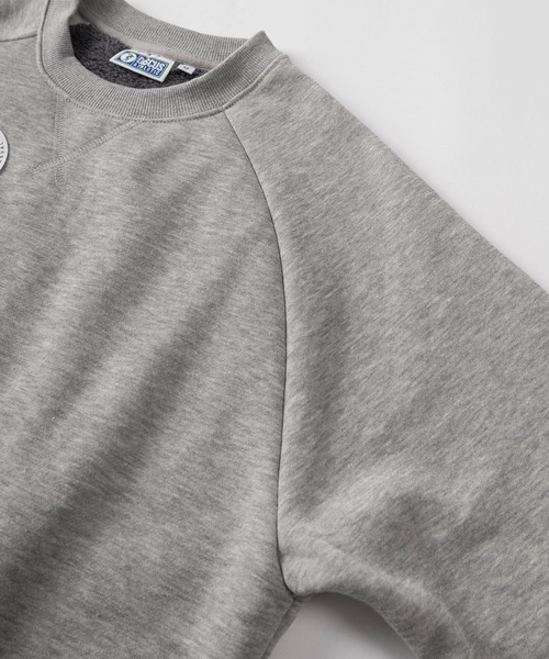 「DISCUS」 スウェットカットソー X-LARGE ブルー レディース_画像6