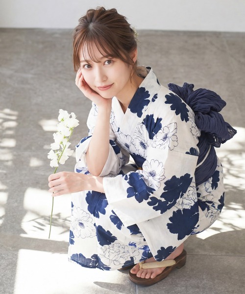 SOUBIEN（創美苑） 浴衣 誰でも簡単キレイに決まる！ ニュアンスカラー
