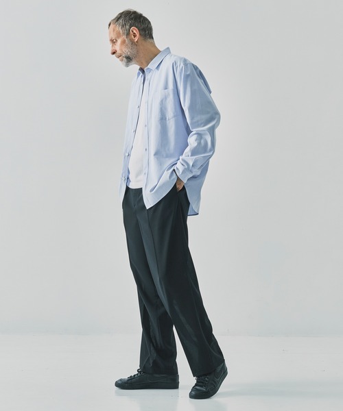 ATON（エイトン） スラックス 「ATON / エイトン」別注TWIST WOOL