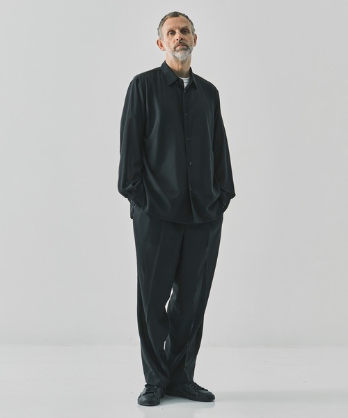 ATON(エイトン) スラックス 「ATON / エイトン」別注TWIST WOOL ATON(エイトン) スラックス 「ATON / エイトン」別注TWIST WOOL
